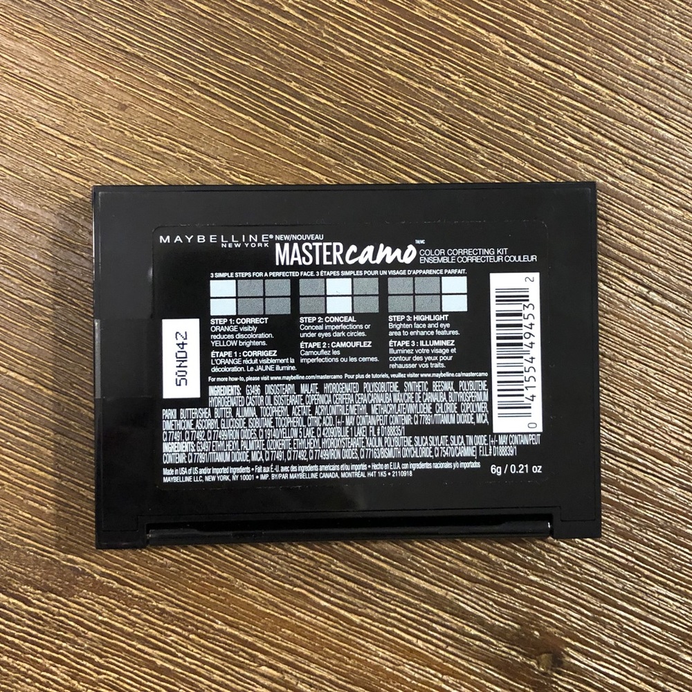 NEW Maybelline Master Camo Correcting Kit - Picture 2 of 4